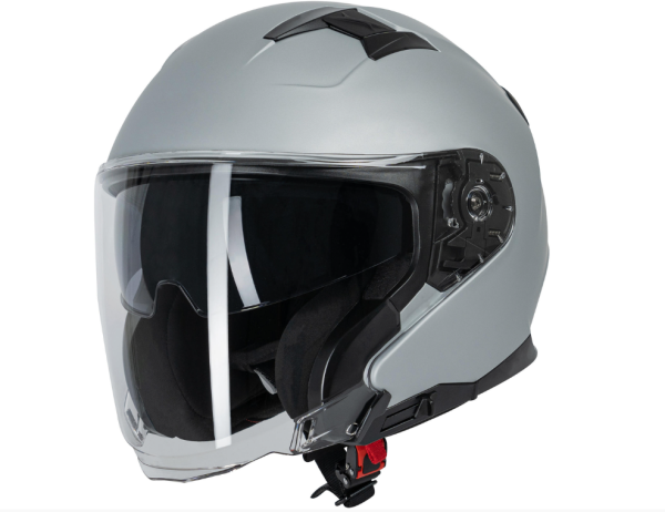 Jethelm "Stinger Jet" - SPEC-X - silber-matt